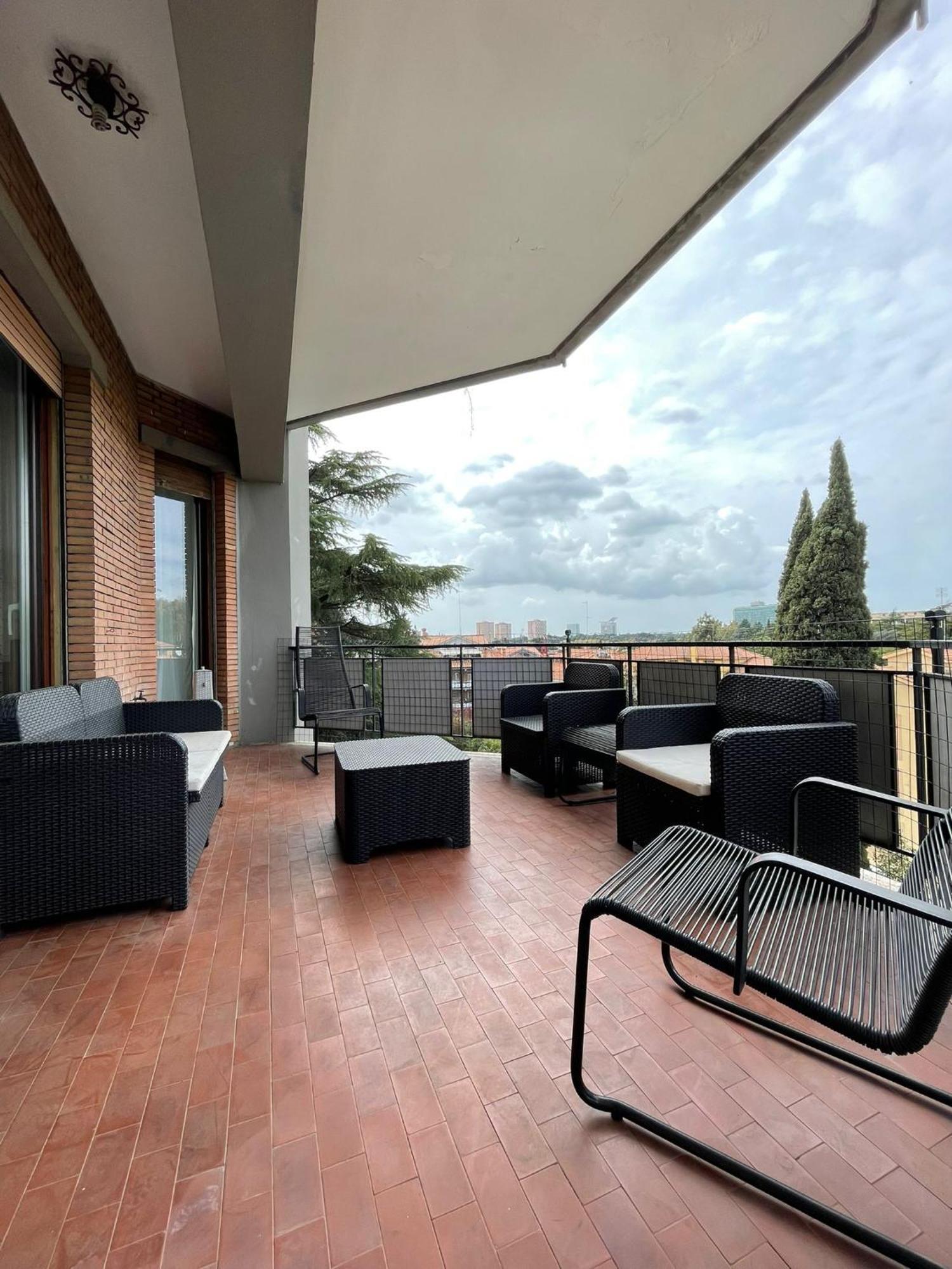 Eur Centro Lux Apartment Con Camino Rome Buitenkant foto