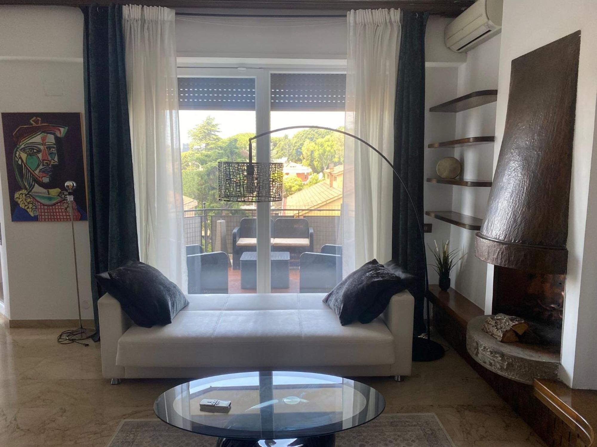 Eur Centro Lux Apartment Con Camino Rome Buitenkant foto